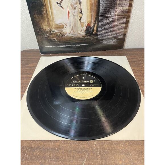 Cry Of The Banshee Soundtrack Edgar Allan Poe Suite Score Vinyl LP Les Baxter G+ - Picture 7 of 7